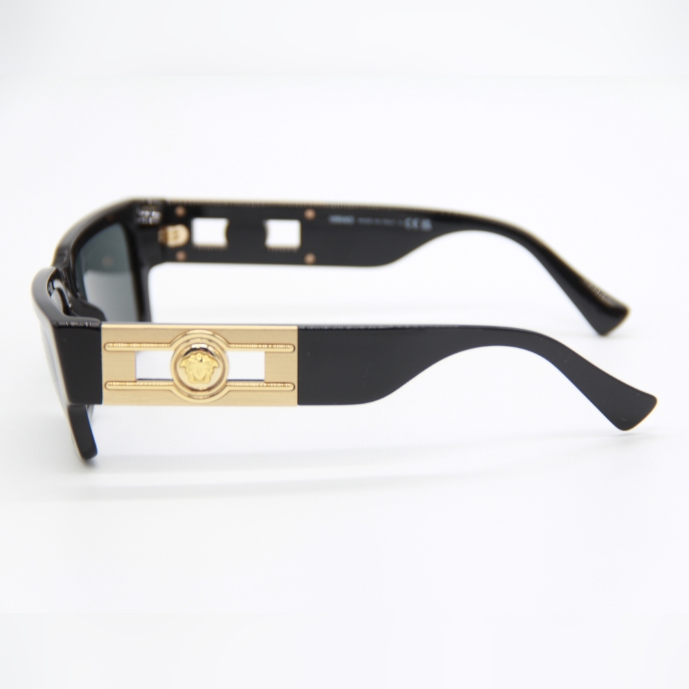 NEW VERSACE VE4459 GB1/87 WOMEN SUNGLASSES VERSACE MOD 4459 BLACK - Picture 6 of 12